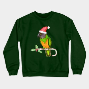 Senegal parrot Christmas style Crewneck Sweatshirt